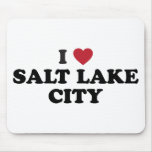 I Love Salt Lake City Utah Mouse Pad