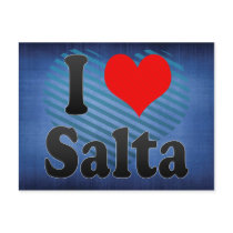 I Love Salta, Argentina Postcard