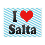 I Love Salta, Argentina postcards