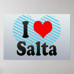 I Love Salta, Argentina posters