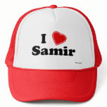 I Love Samir Mesh Hats