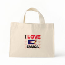 I Love Samoa bags