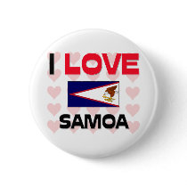 I Love Samoa buttons by tshirtshirts I Love Samoa buttons