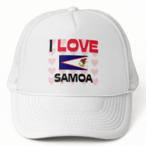 I Love Samoa hats by tshirtshirts I Love Samoa hats