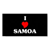I Love Samoa posters