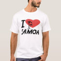I Love Samoa t-shirts by choohoo I Love Samoa t-shirts