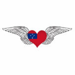 I Love Samoa -wings Cut Out