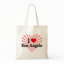I Love San Angelo, United States Bag
