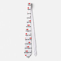 I Love San Angelo, United States Neckties