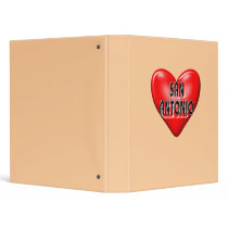 I Love San Antonio Binder
