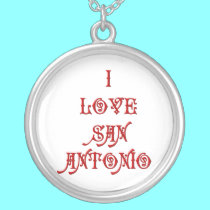 I love San Antonio necklaces by Artists4God I love San Antonio necklaces