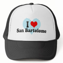 I Love San Bartolome, Spain Hat