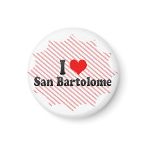 I Love San Bartolome, Spain Fridge Magnet