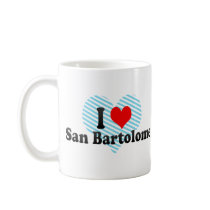 I Love San Bartolome, Spain Mug