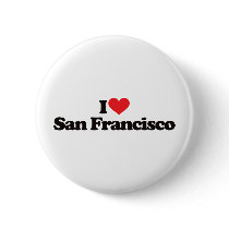 I Love San Francisco Pin