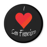 I Love San Francisco magnets