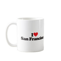 I Love San Francisco Mug