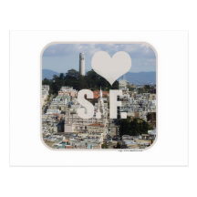 I Love San Francisco Postcards