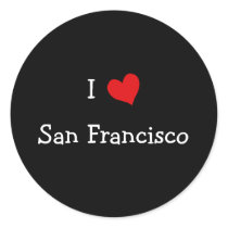I Love San Francisco stickers by definingyou I Love San Francisco stickers