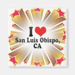I Love San Luis Obispo,+CA Magnets