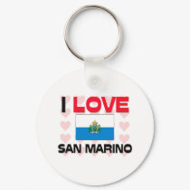 I Love San Marino keychains