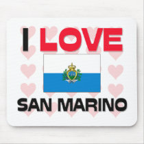 I Love San Marino mousepads by tshirtshirts I Love San Marino mousepads