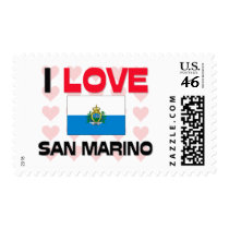 I Love San Marino postage