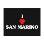I Love San Marino Post Card