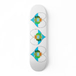 I Love San Marino Custom Skate Board