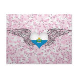 I Love San Marino -wings Postcard