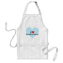 I Love San Pedro de Macoris, Dominican Republic Aprons