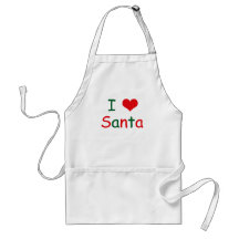 I Love Santa Apron
