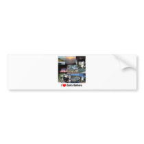 i love santa barbara.png bumper sticker