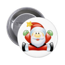 I love Santa Claus buttons