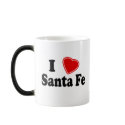I Love Santa Fe mugs