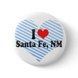 I Love Santa Fe, NM buttons