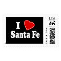 I Love Santa Fe postage