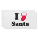 I love santa photo cards by christmasgiftstore I love santa photo cards