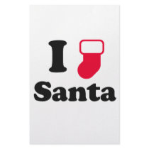 I love santa stationery