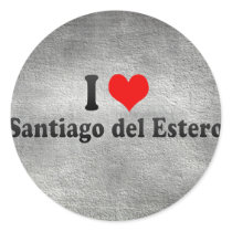 I Love Santiago del Estero, Argentina Stickers