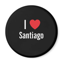 I love Santiago magnets