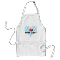 I Love Santo Angelo, Brazil Apron