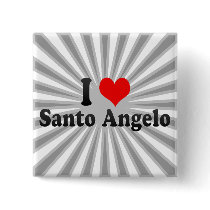 I Love Santo Angelo, Brazil Buttons