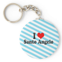I Love Santo Angelo, Brazil Key Chain