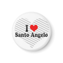 I Love Santo Angelo, Brazil Fridge Magnets