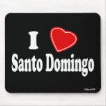 I Love Santo Domingo Mousepads