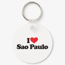 I Love Sao Paulo keychains