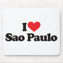 I Love Sao Paulo mousepads by visualnewbie I Love Sao Paulo mousepads