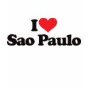 I Love Sao Paulo t-shirts by visualnewbie I Love Sao Paulo t-shirts