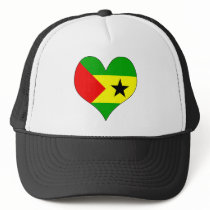 I Love Sao Tome And Principe Trucker Hat